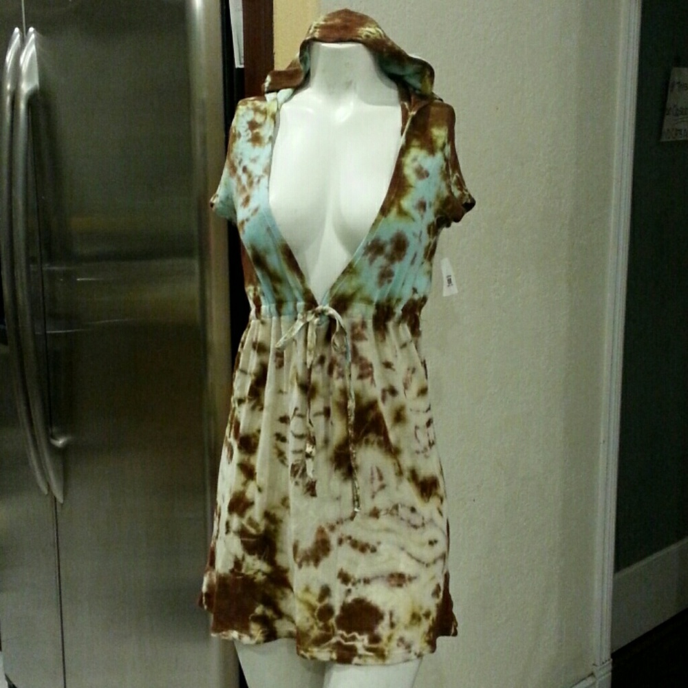 American Buddha dress/cover up